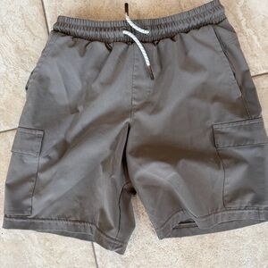 all in motion Olive Green Boy’s Hybrid Cargo Shorts